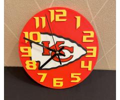 Kansas City Chiefs Clock